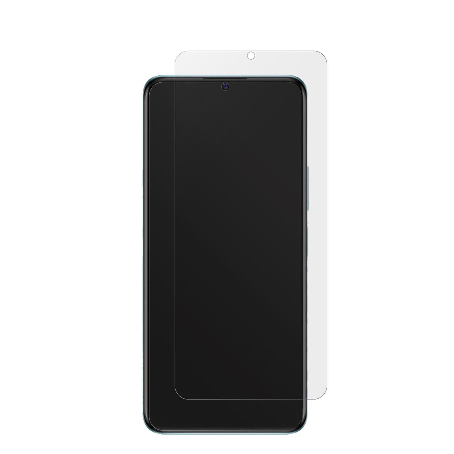 VIVOY100 mit aufgebrachter dipos Displayschutzfolie, die lästige Fingerabdrücke minimiert