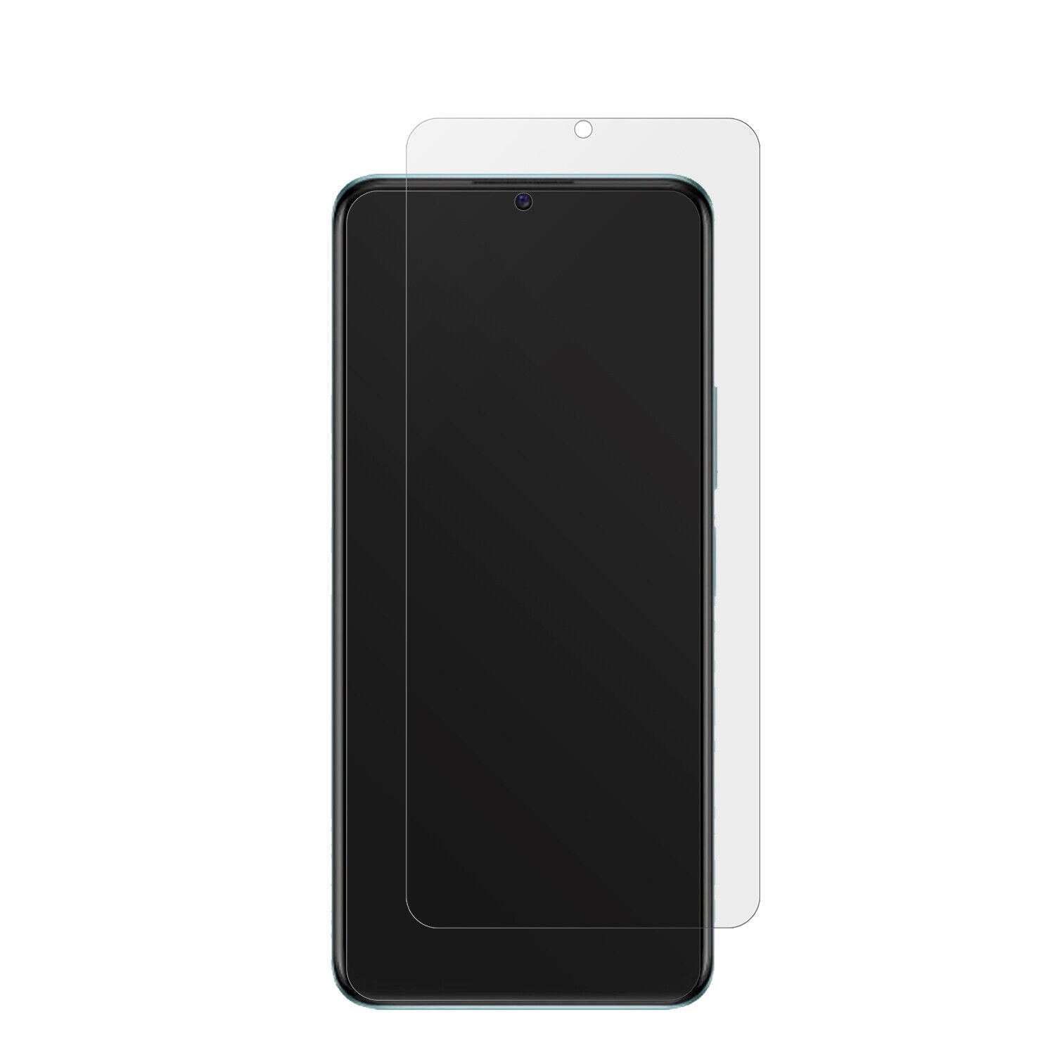 VIVOY100 mit aufgebrachter dipos Displayschutzfolie, die lästige Fingerabdrücke minimiert
