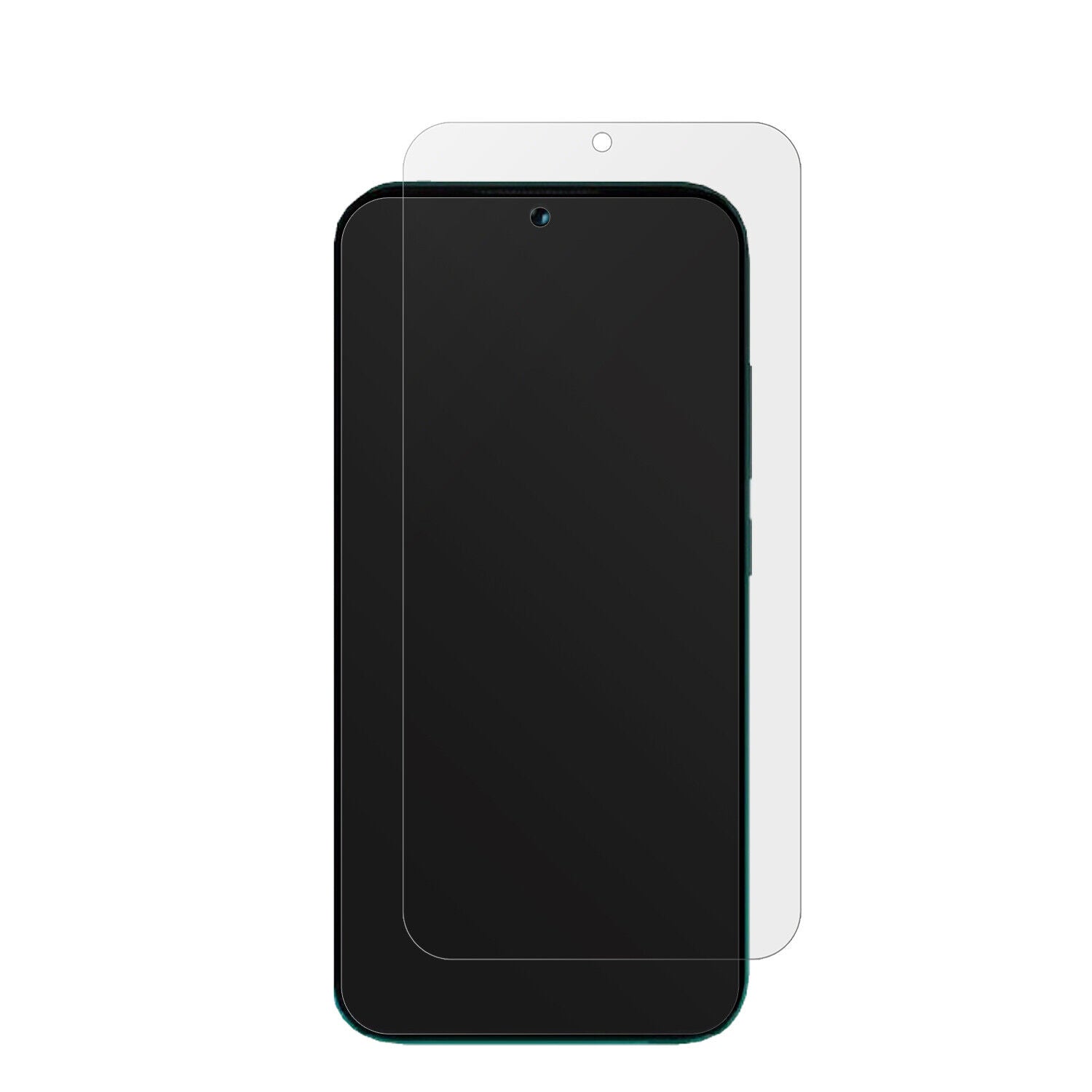 BencoY50 Pro mit aufgebrachter dipos Displayschutzfolie, die lästige Fingerabdrücke minimiert