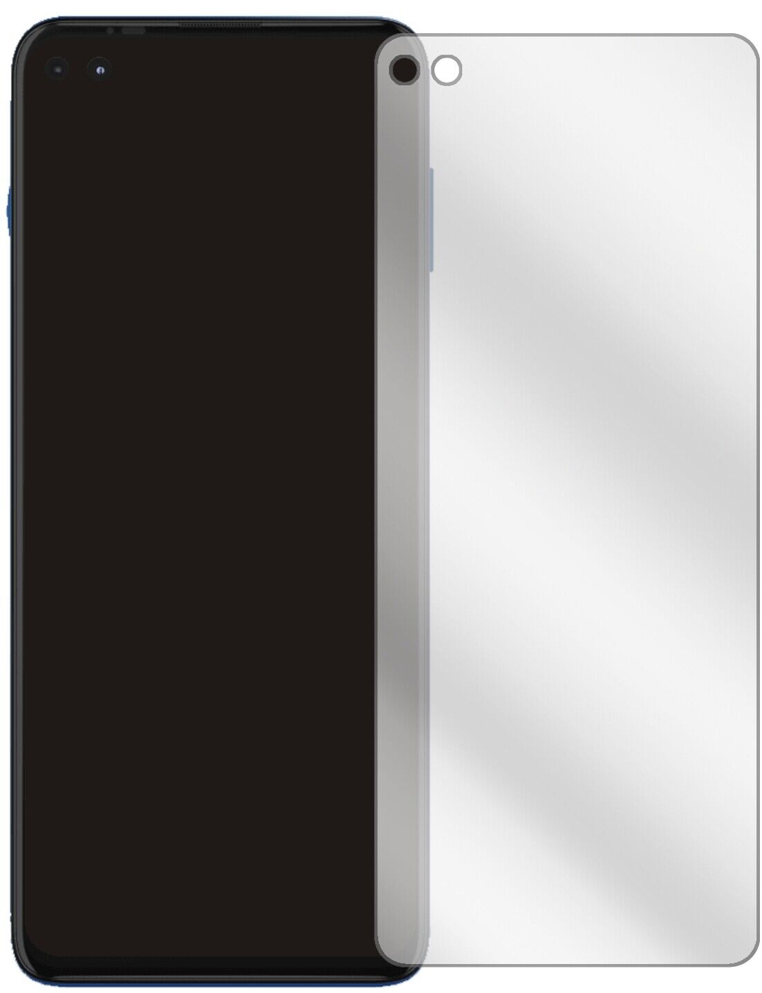 1x Schutzfolie klar für Motorola Moto G100 Display-Schutzfolie
