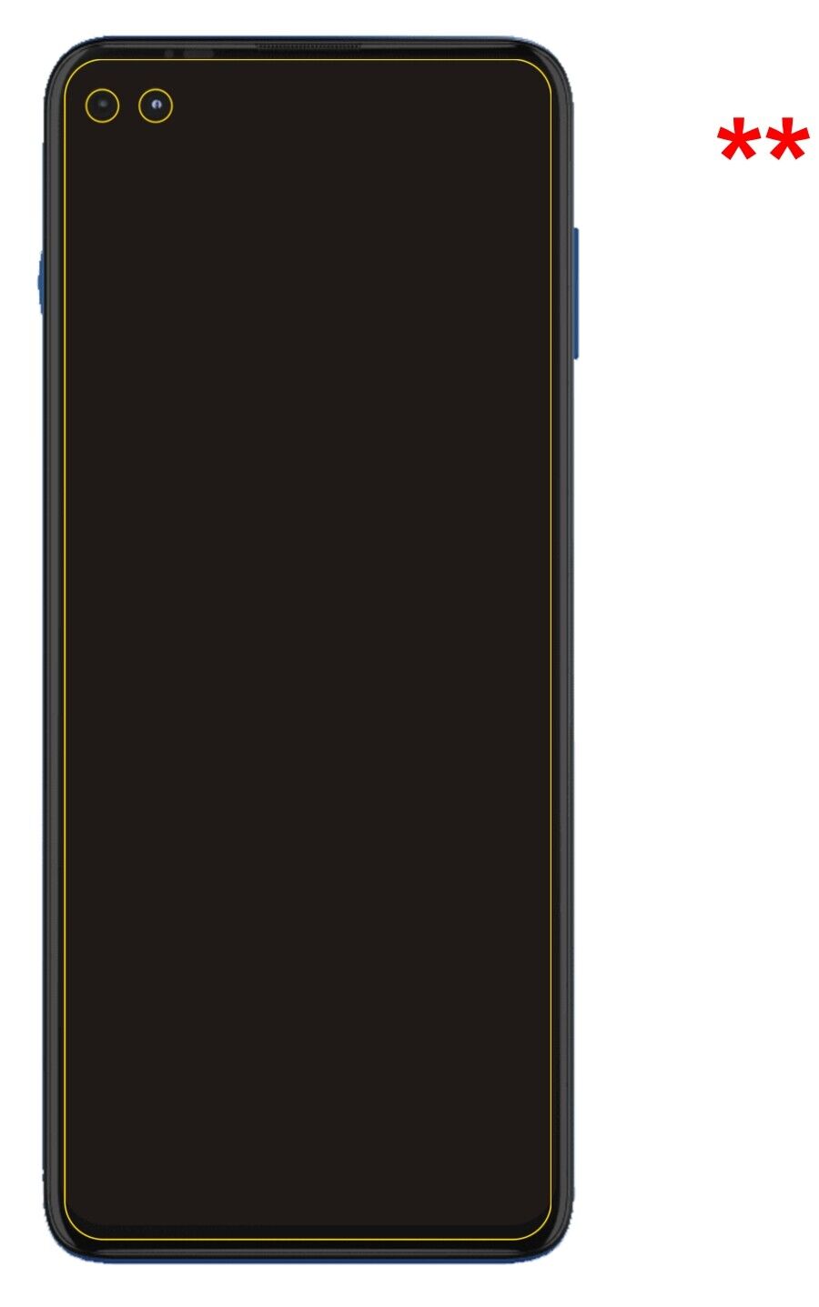 1x Schutzfolie klar für Motorola Moto G100 Display-Schutzfolie