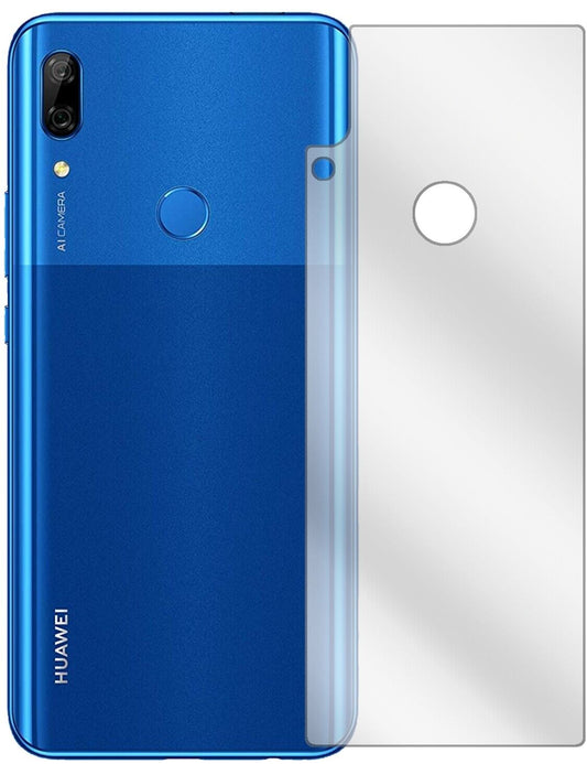 Klare Displayschutzfolie von dipos passend für Huawei P Smart Z (2019) Rückseite, präziser Zuschnitt und blasenfrei montiert