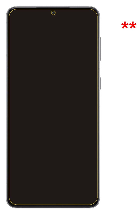 Dünne und klare Folie passend zugeschnitten für Samsung Galaxy S21