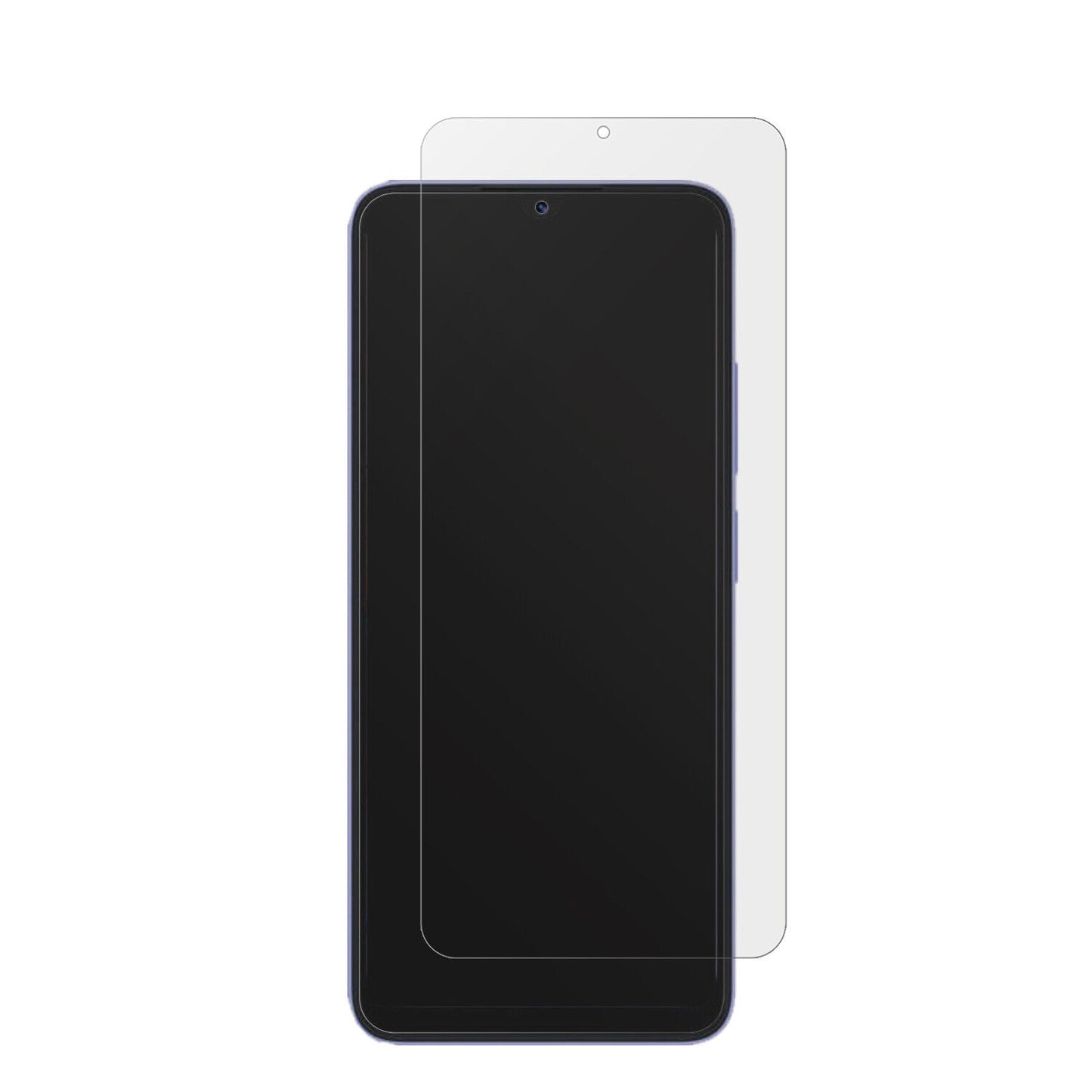 XiaomiRedmi 12C mit aufgebrachter dipos Displayschutzfolie, die lästige Fingerabdrücke minimiert