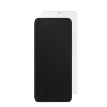 XiaomiRedmi 12C mit aufgebrachter dipos Displayschutzfolie, die lästige Fingerabdrücke minimiert