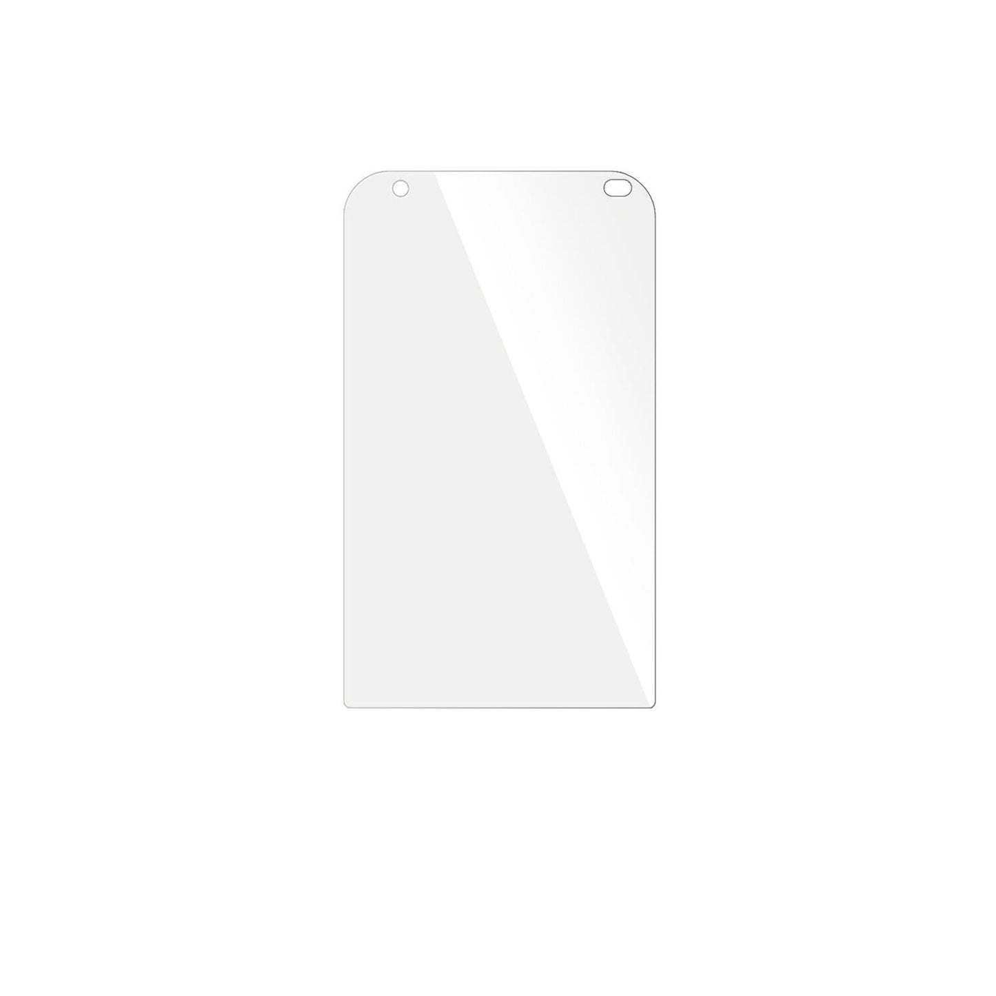 dipos Displayschutz für RugGear RG360, transparente Oberfläche, geringe Dicke und perfekte Passform