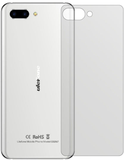 1x Schutzfolie matt für Ulefone T2 Pro Rückseite Display-Schutzfolie