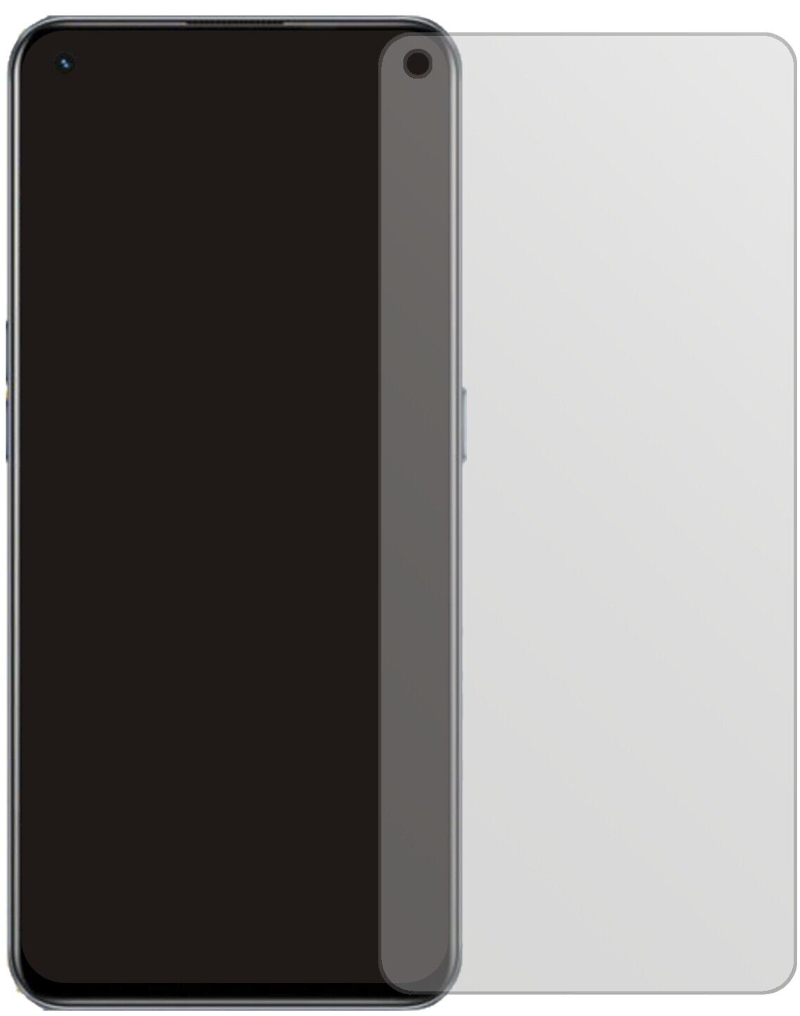 5x Schutzfolie matt für Oppo Realme GT 5G Display-Schutzfolie