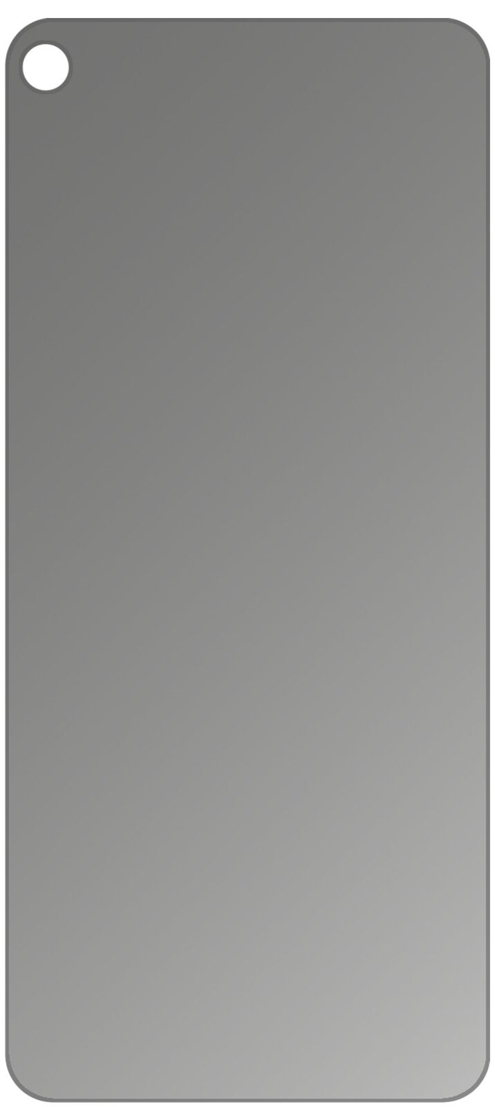 Blickschutzfolie für LG Q70 matt Schutzfolie Privacy