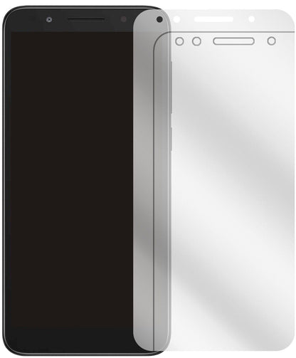 TCLL9 Plus mit aufgebrachter dipos Displayschutzfolie, glasklare Darstellung ohne Einschränkungen