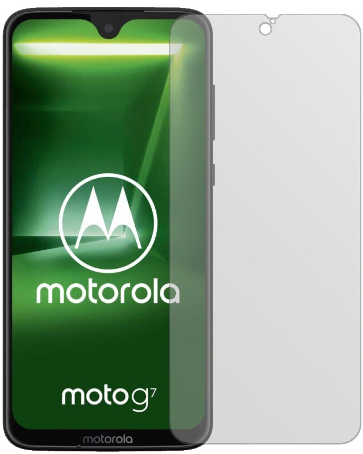 1x Schutzfolie matt für Motorola Moto G7 Display-Schutzfolie