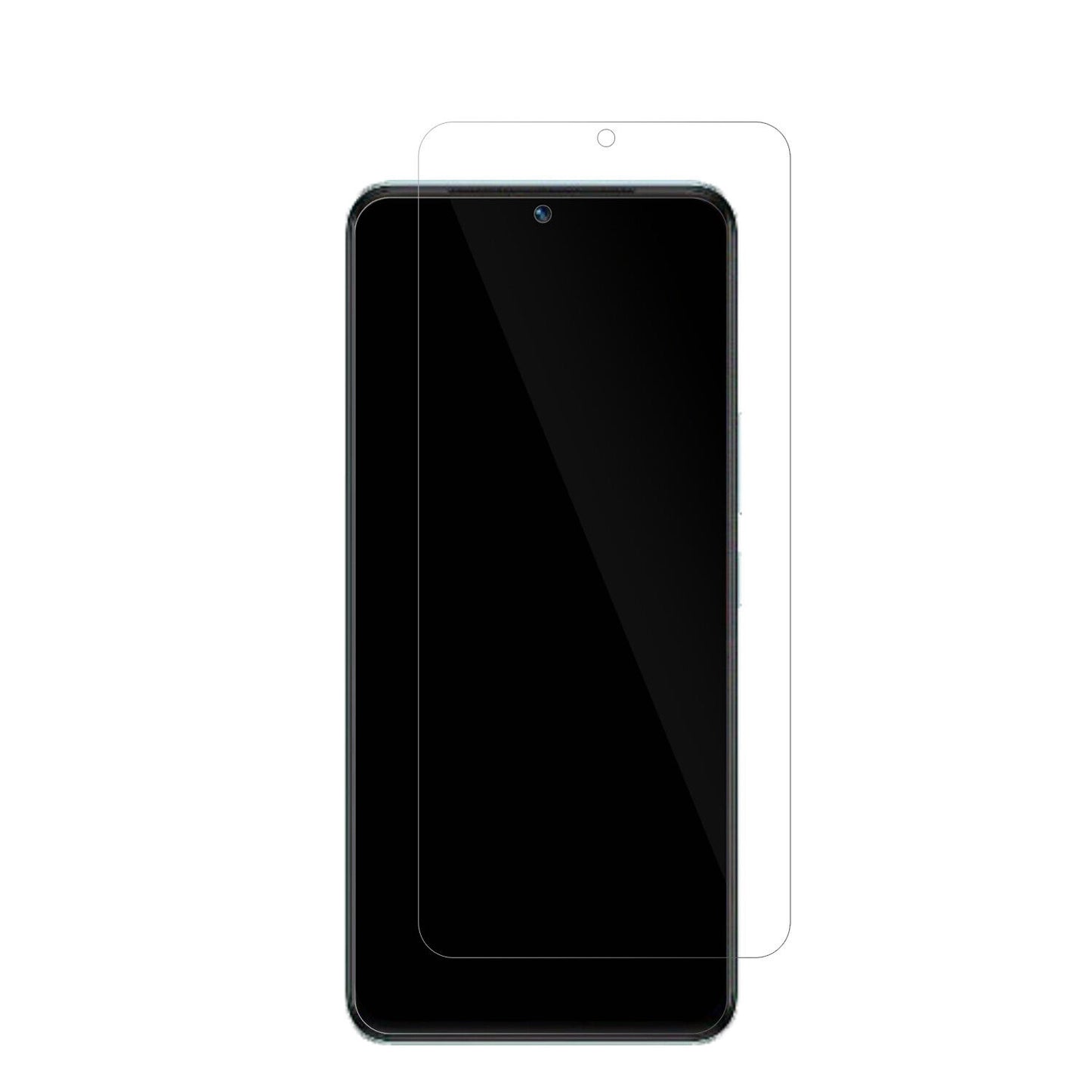 5x Schutzfolie klar für Vivo T1 Pro 5G Display-Schutzfolie