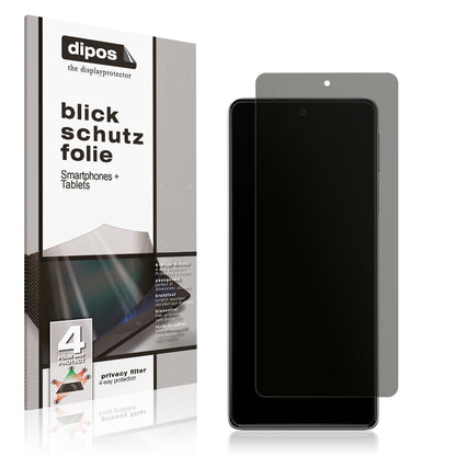 Blickschutzfolie für Motorola Moto X40 matt Schutzfolie Privacy