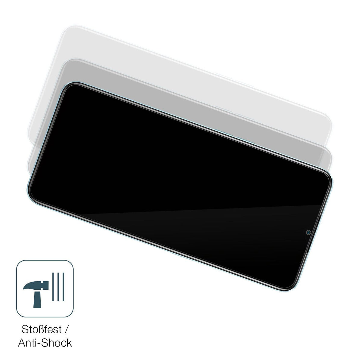 1x 9H Schutzfolie für OPPO A78 Panzerfolie