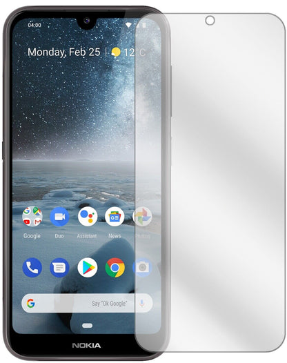 Klare Displayschutzfolie von dipos passend für Nokia 46057, präziser Zuschnitt und blasenfrei montiert
