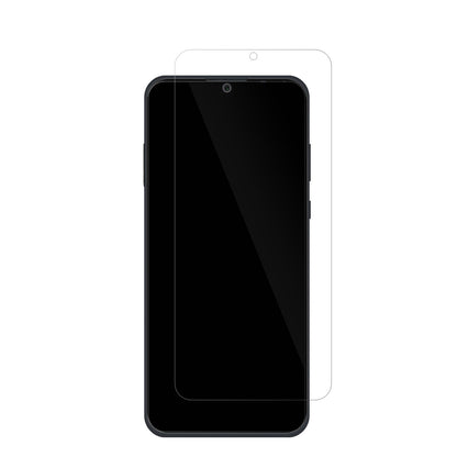 ZTEBlade A5 2020 mit aufgebrachter dipos Displayschutzfolie, glasklare Darstellung ohne Einschränkungen