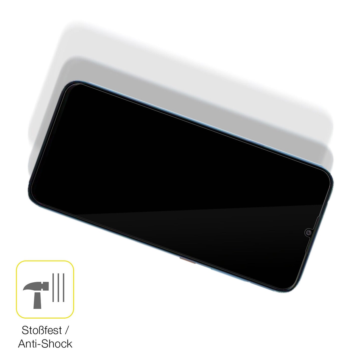 1x 3D Full Cover Schutzfolie für Walton Primo GH10i