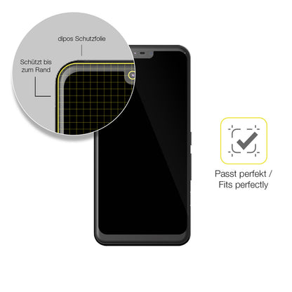 1x 3D Full Cover Schutzfolie für Fujitsu Arrows U