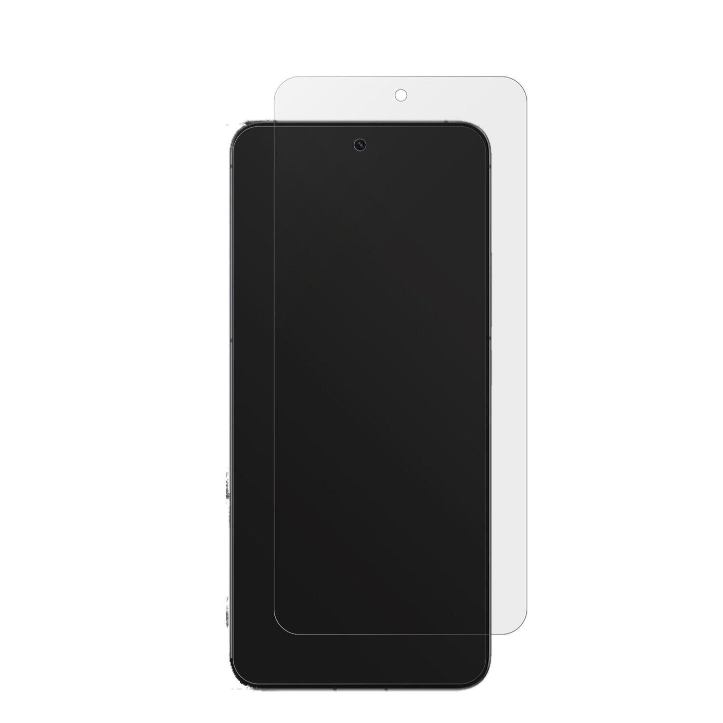 Meizu20 mit aufgebrachter dipos Displayschutzfolie, die lästige Fingerabdrücke minimiert