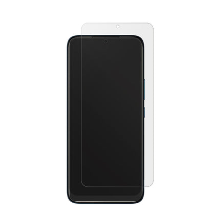NokiaC12 mit aufgebrachter dipos Displayschutzfolie, die lästige Fingerabdrücke minimiert