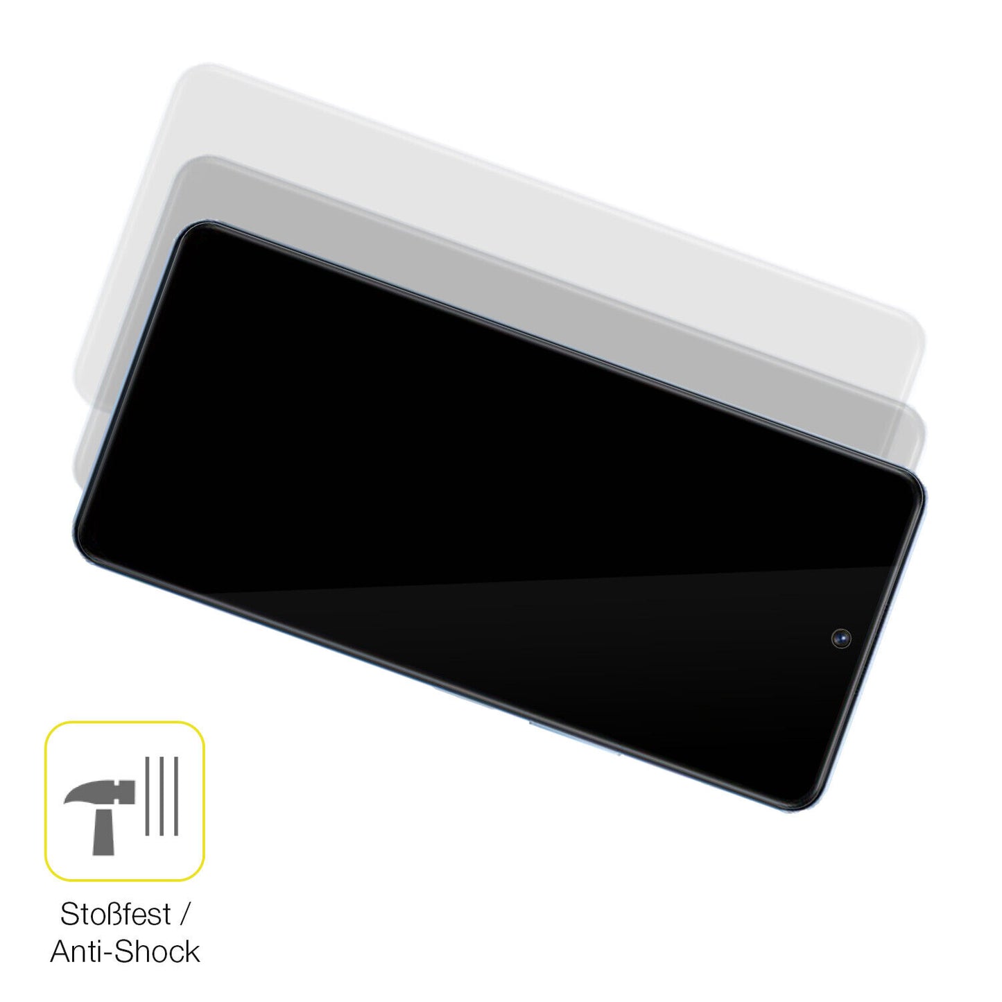 1x 3D Full Cover Schutzfolie für VIVO Y77