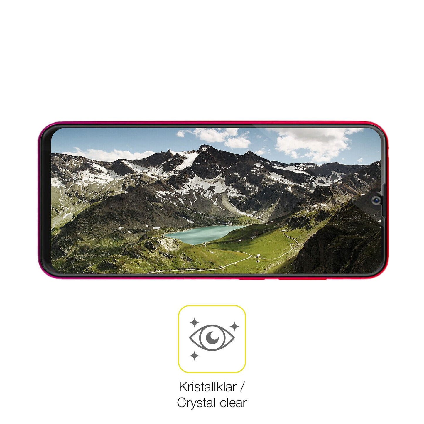 1x 3D Full Cover Schutzfolie für Walton Primo N5