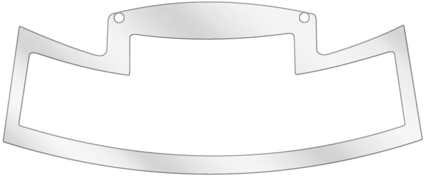 dipos Displayschutz für Jura E60 ab 2015 Tropfblech, transparente Oberfläche, geringe Dicke und perfekte Passform