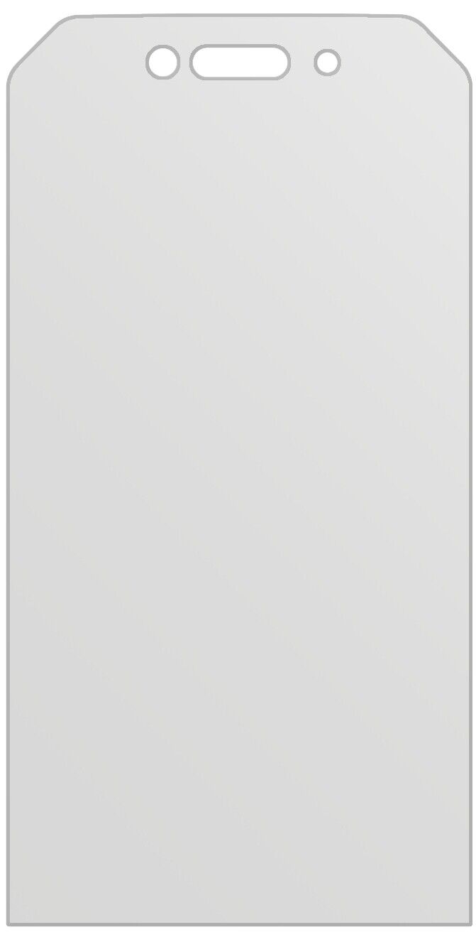 dipos Displayschutz für CAT S48c, mattierte Oberfläche, geringe Dicke und perfekte Passform