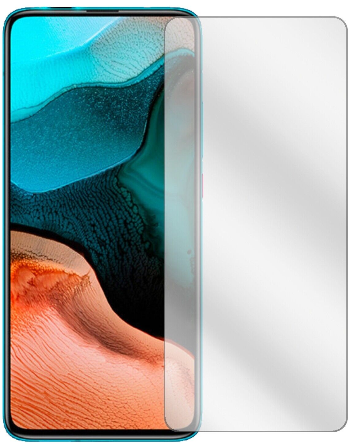 1x Schutzfolie klar für Xiaomi Redmi K30 Pro Zoom Display-Schutzfolie