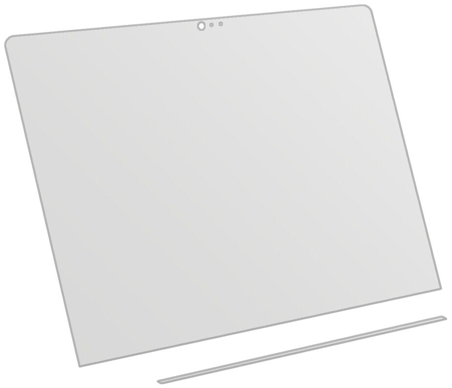 dipos Displayschutz für Apple MacBook Pro 13 Zoll (2019) Touchbar, mattierte Oberfläche, geringe Dicke und perfekte Passform