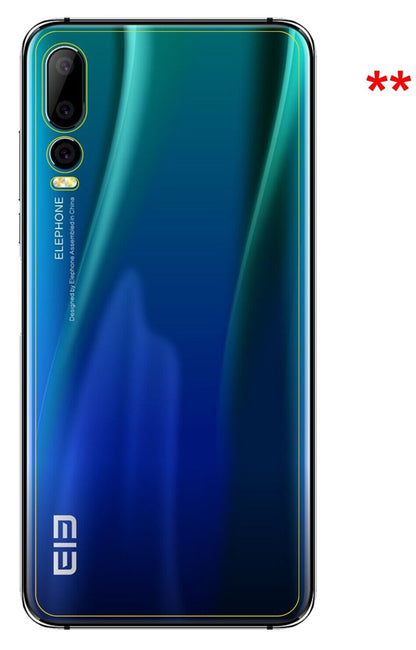 5x Schutzfolie matt für Elephone A5 Rückseite Display-Schutzfolie