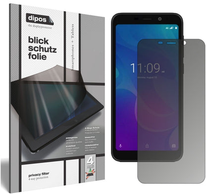 Blickschutzfolie für Meizu C9 Pro matt Schutzfolie Privacy