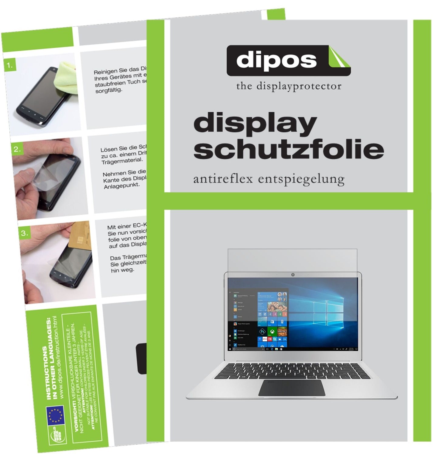 1x Schutzfolie matt für Trekstor Primebook P14B Display-Schutzfolie