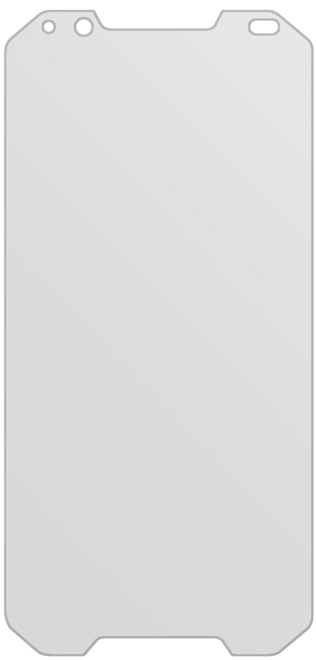 dipos Displayschutz für AGM X2, mattierte Oberfläche, geringe Dicke und perfekte Passform
