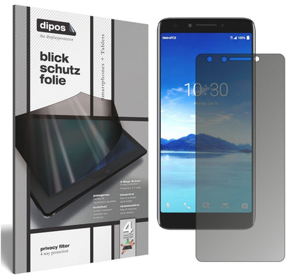 Blickschutzfolie für Alcatel 7 matt Schutzfolie Privacy