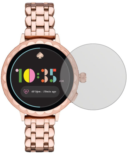 Matte Displayschutzfolie von dipos passend für Kate Spade Scallop 2, präziser Zuschnitt und blasenfrei montiert