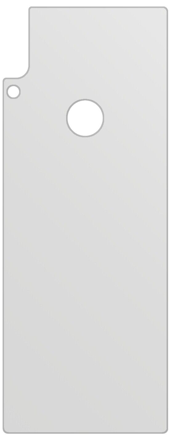 dipos Displayschutz für Huawei P Smart Z (2019) Rückseite, mattierte Oberfläche, geringe Dicke und perfekte Passform