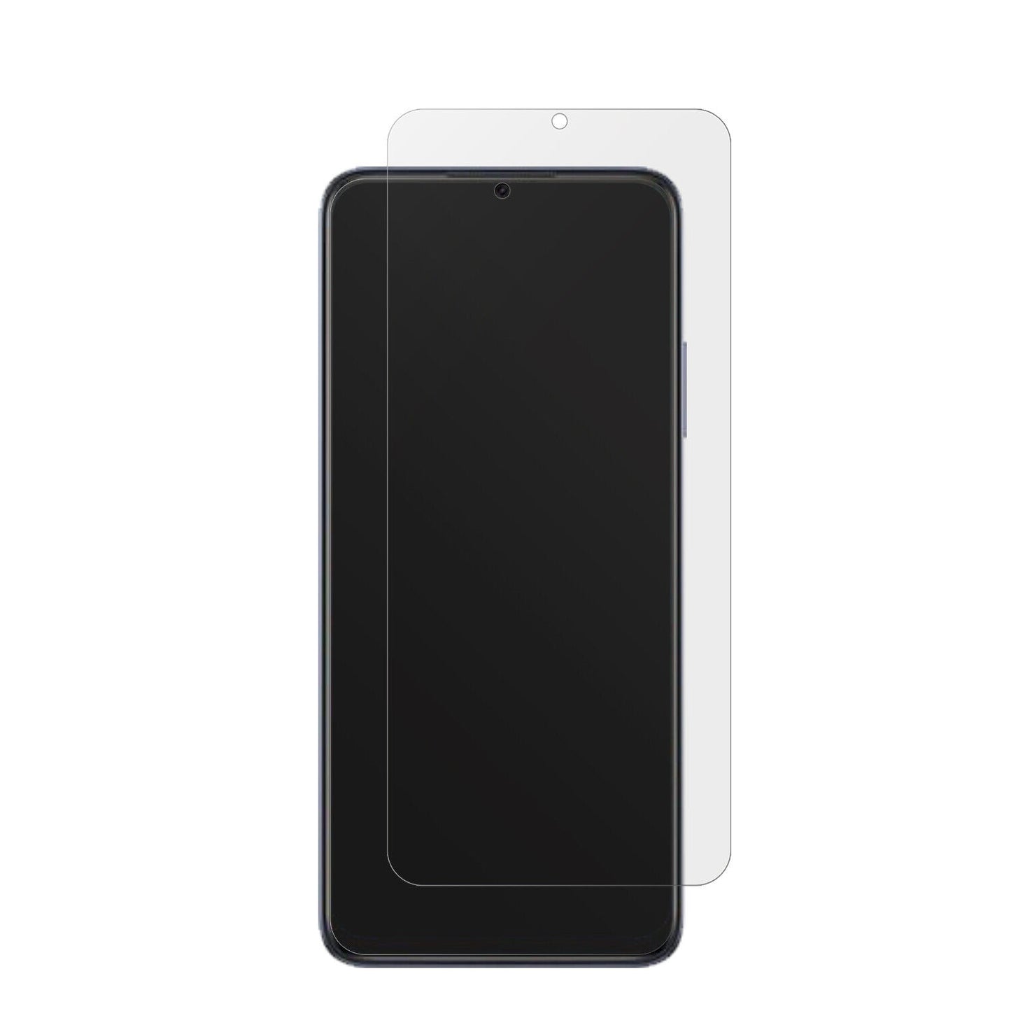 OppoA17K mit aufgebrachter dipos Displayschutzfolie, die lästige Fingerabdrücke minimiert