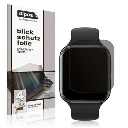 Blickschutzfolie für OPPO Watch 3 matt Schutzfolie Privacy