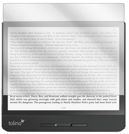 1x Schutzfolie klar für Tolino Vision 5 Display-Schutzfolie