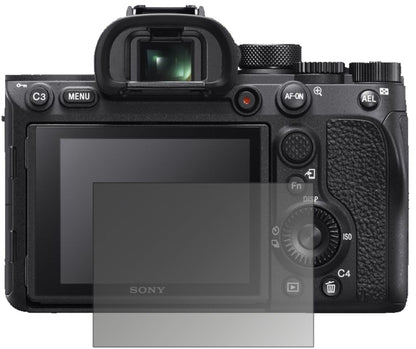 Blickschutzfolie von dipos passend für Sony Alpha 7R IIIA, präziser Zuschnitt und blasenfrei montiert