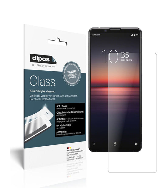 1x 9H Schutzfolie matt für Sony Xperia 1 II Panzerfolie