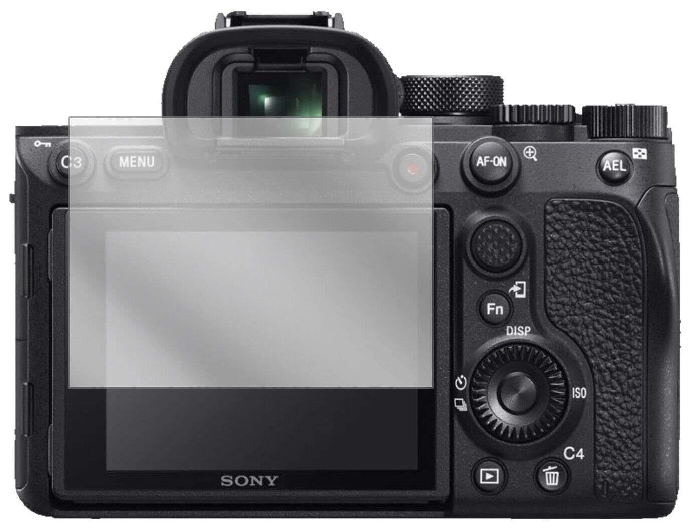 1x Schutzfolie klar für Sony Alpha 7R IIIA Display-Schutzfolie