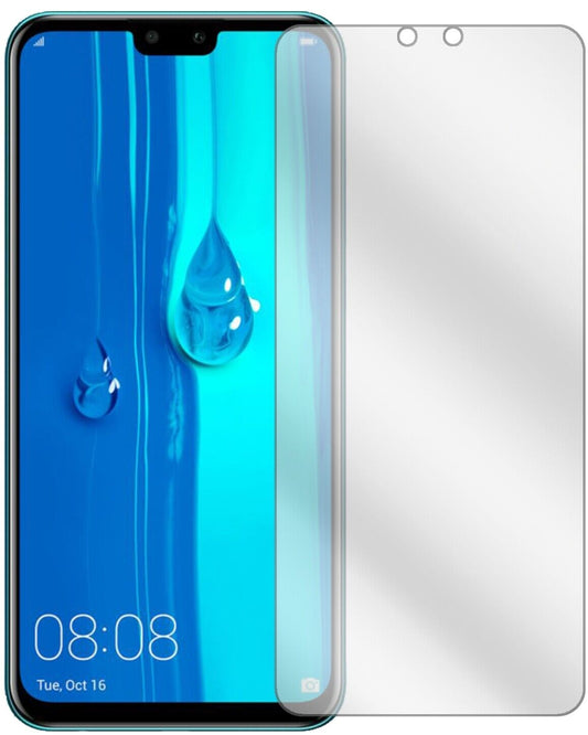 Klare Displayschutzfolie von dipos passend für Huawei Enjoy 9 Plus, präziser Zuschnitt und blasenfrei montiert