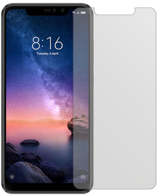 Matte Displayschutzfolie von dipos passend für Xiaomi Redmi Note 6 Pro, präziser Zuschnitt und blasenfrei montiert