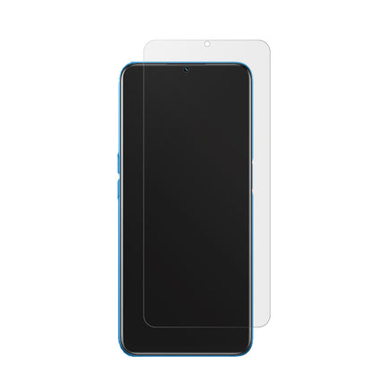 RealmeV11S mit aufgebrachter dipos Displayschutzfolie, die lästige Fingerabdrücke minimiert