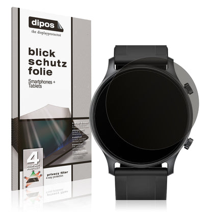 Blickschutzfolie für Haylou RS3 matt Schutzfolie Privacy