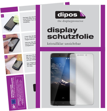 5x Schutzfolie klar für Blackview A10 Display-Schutzfolie