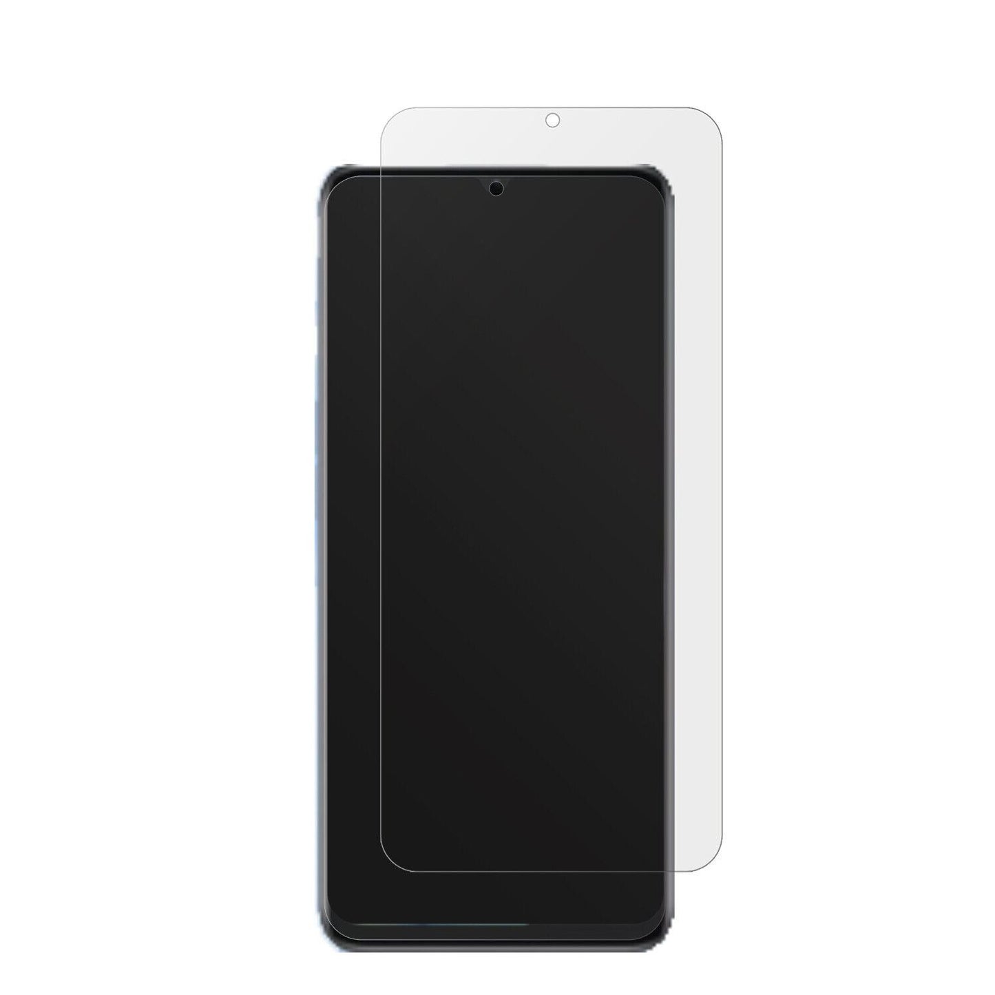 Realme10s mit aufgebrachter dipos Displayschutzfolie, die lästige Fingerabdrücke minimiert