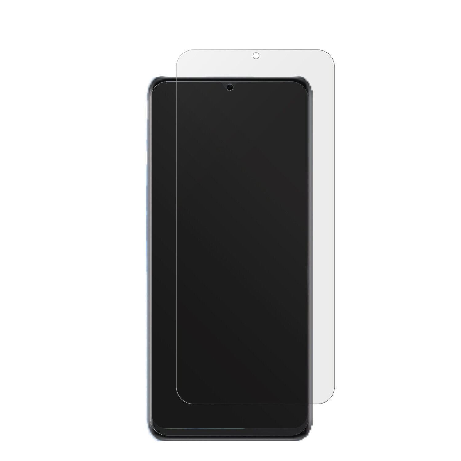 Realme10s mit aufgebrachter dipos Displayschutzfolie, die lästige Fingerabdrücke minimiert